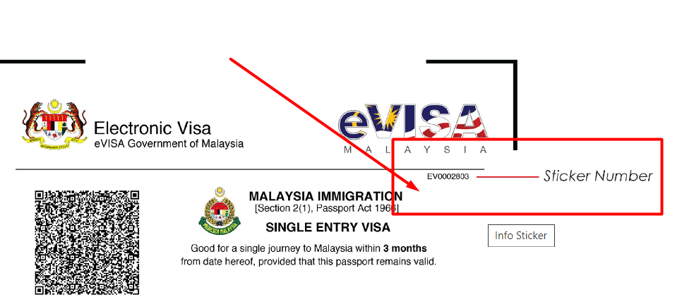 পাসপোর্ট নাম্বার দিয়ে ভিসা চেক মালয়েশিয়া